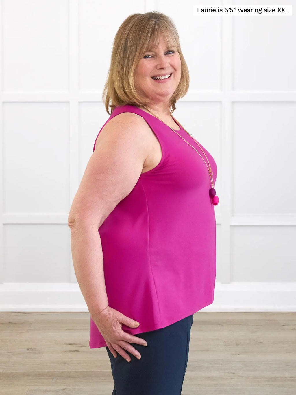 Eliana high-low tank top - FINAL SALE