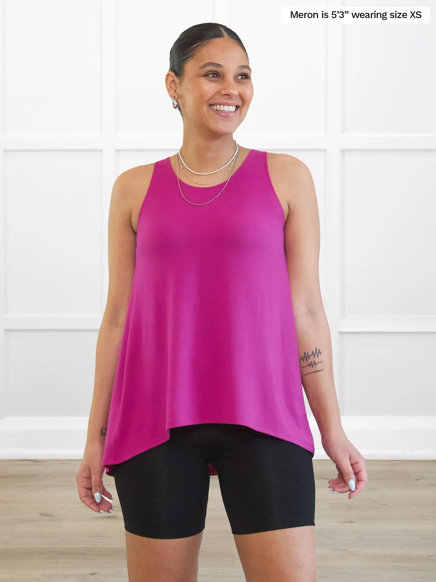 Eliana high-low tank top - FINAL SALE