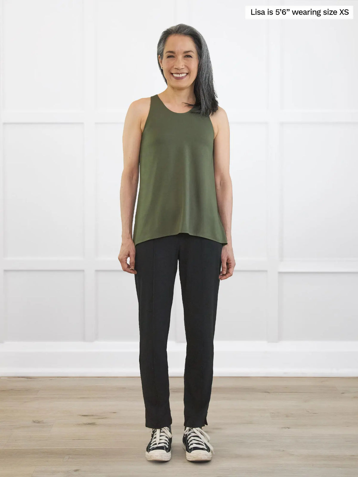 Eliana high-low tank top - FINAL SALE