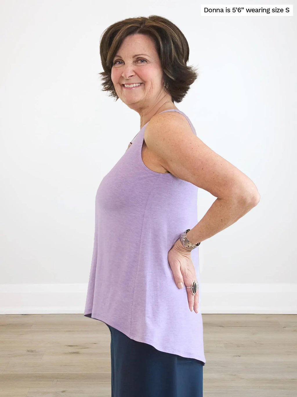 Eliana high-low tank top - FINAL SALE