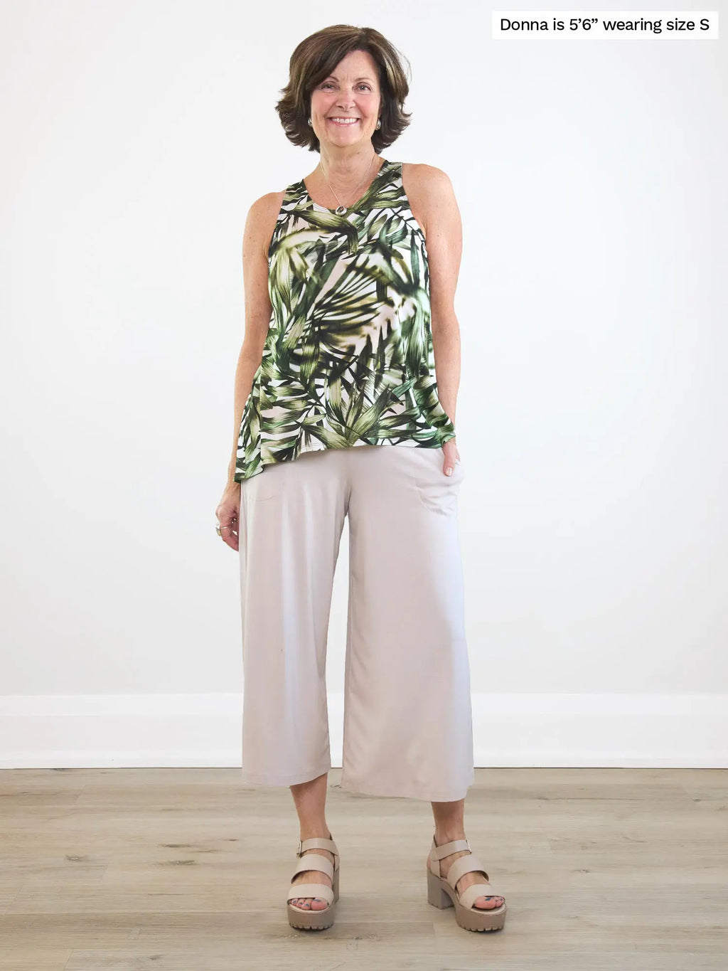 Eliana high-low tank top - FINAL SALE