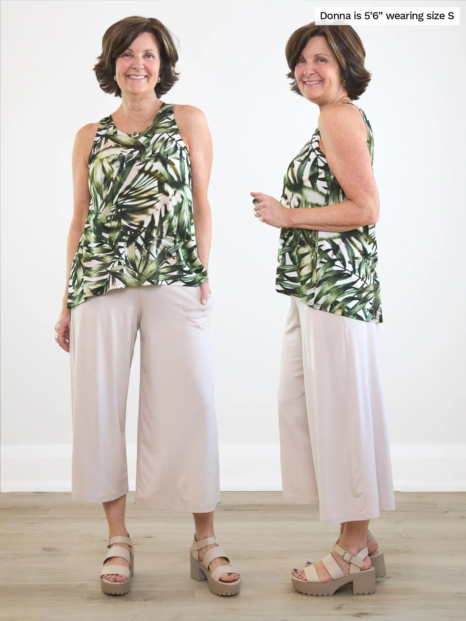 Eliana high-low tank top - FINAL SALE