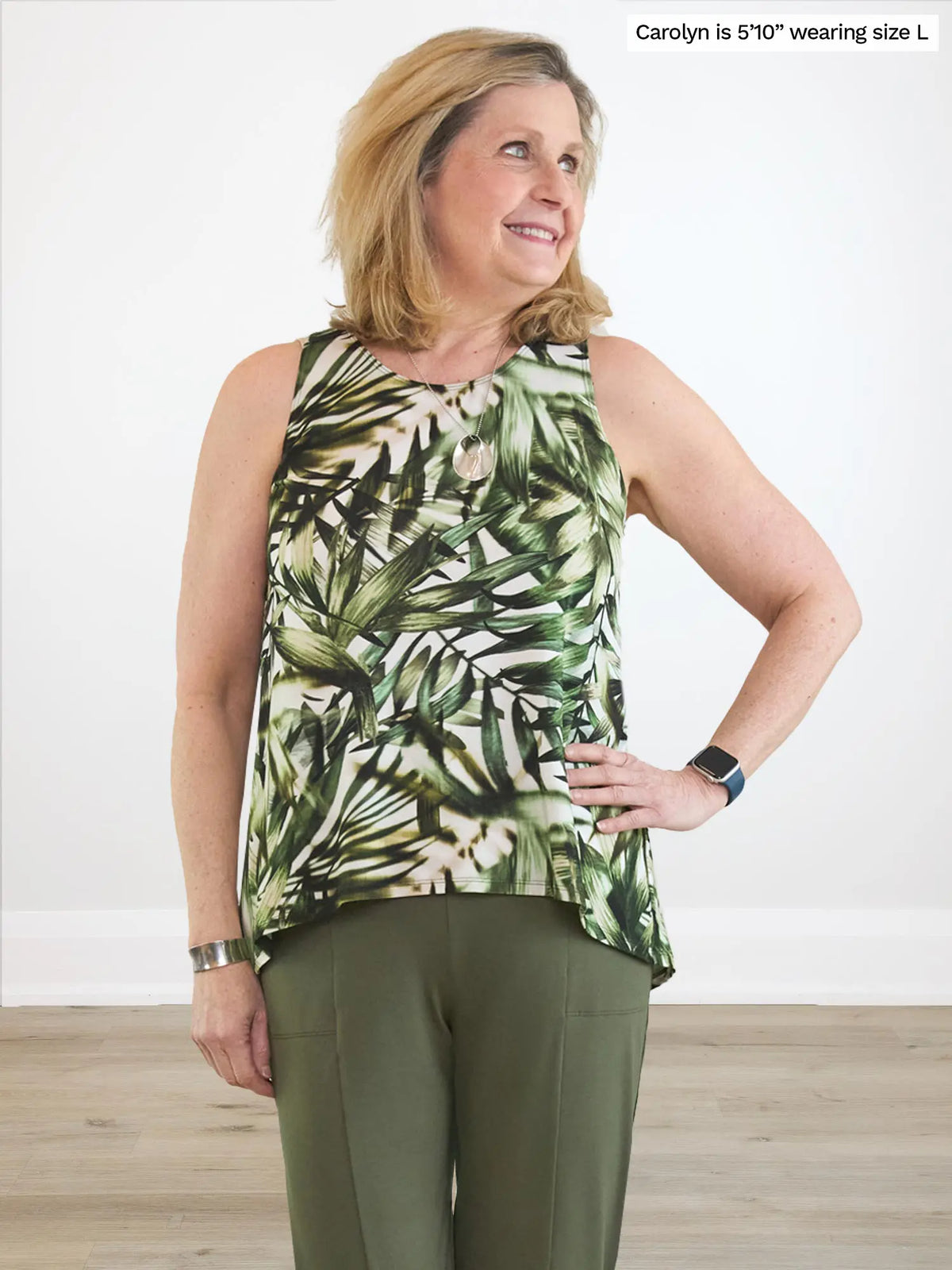 Eliana high-low tank top - FINAL SALE
