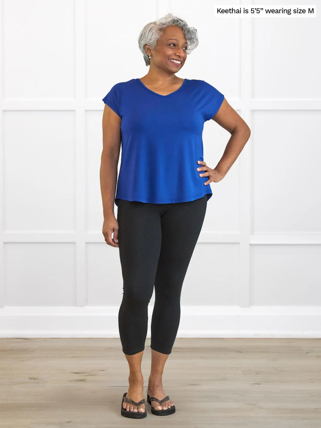 Lisa2 high waisted capri legging