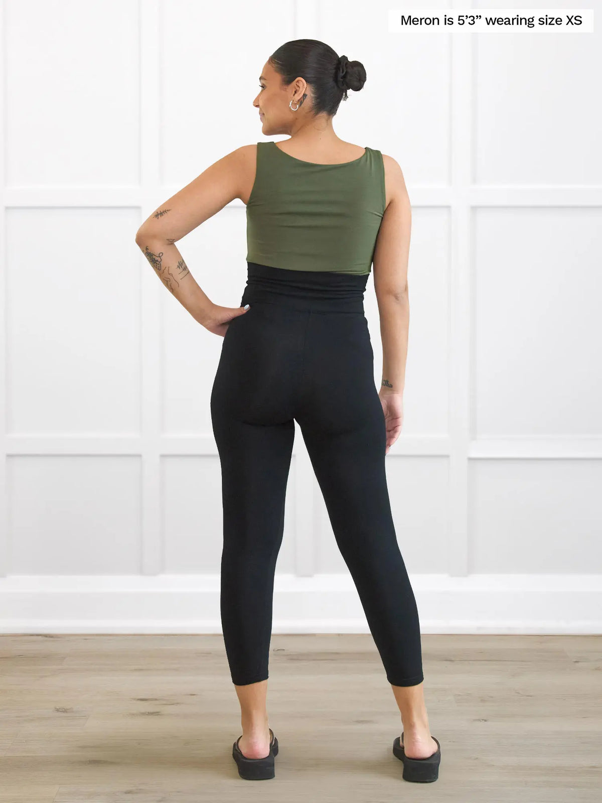 Lisa2 high waisted capri legging