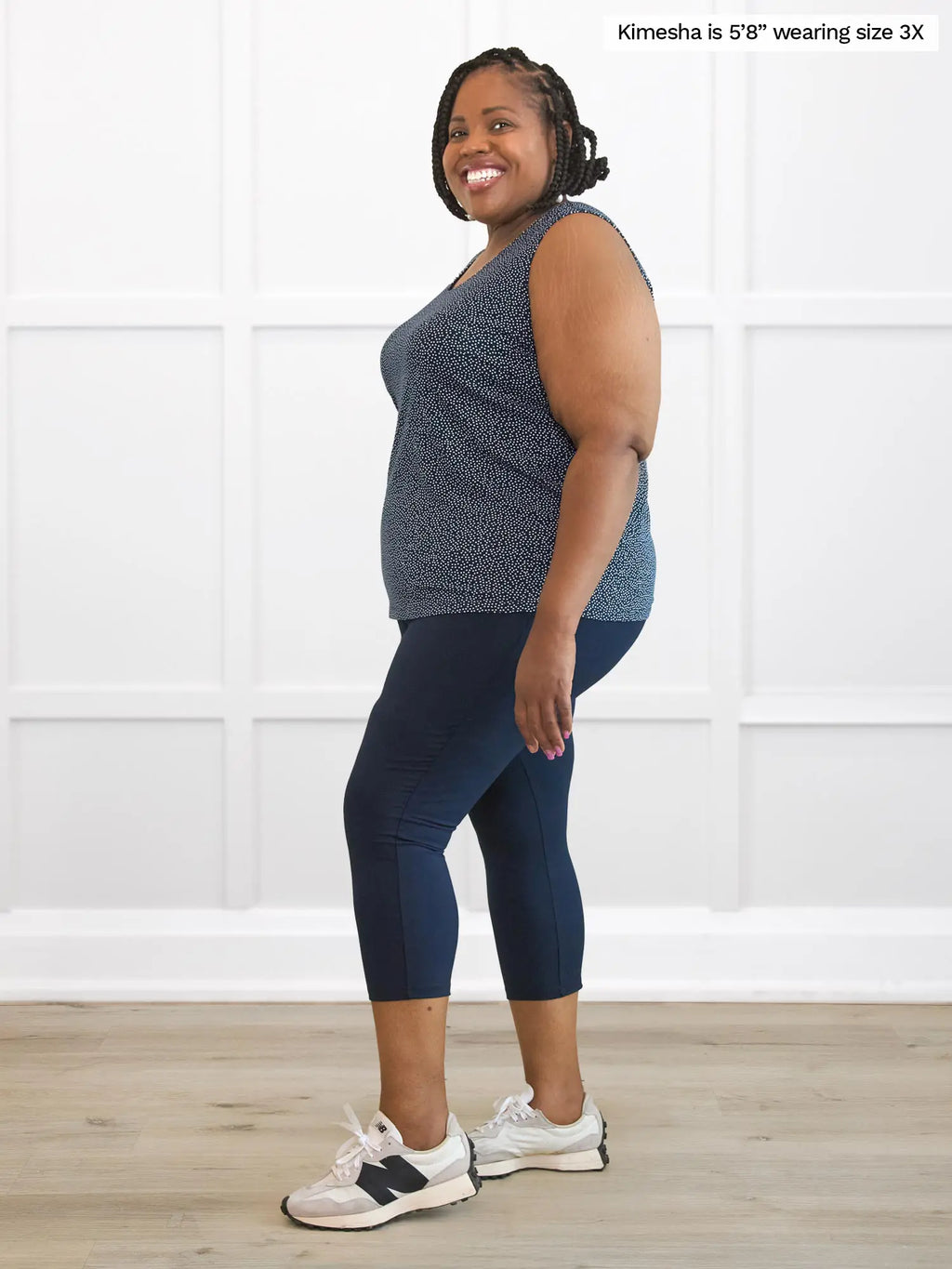 Lisa2 high waisted capri legging