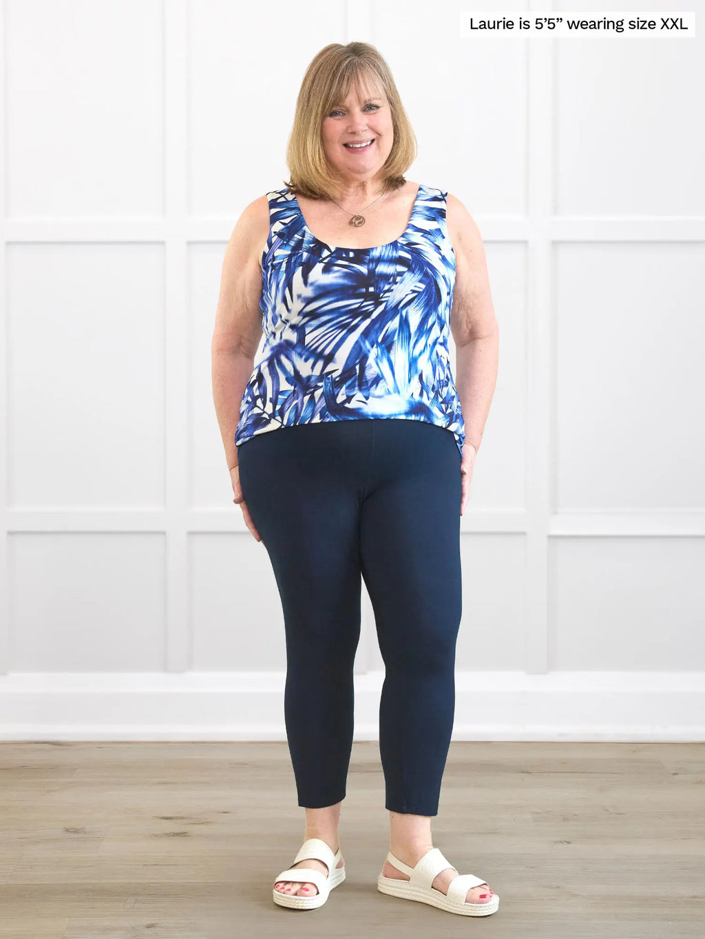 Lisa2 high waisted capri legging
